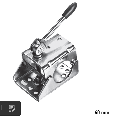 Stützfußklemme 60mm