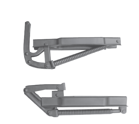 Abdeckfeder Gedämpft Hinten