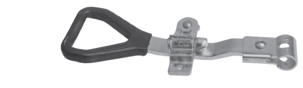 Anhängerschloss Plastik Gelvanisiert Lame